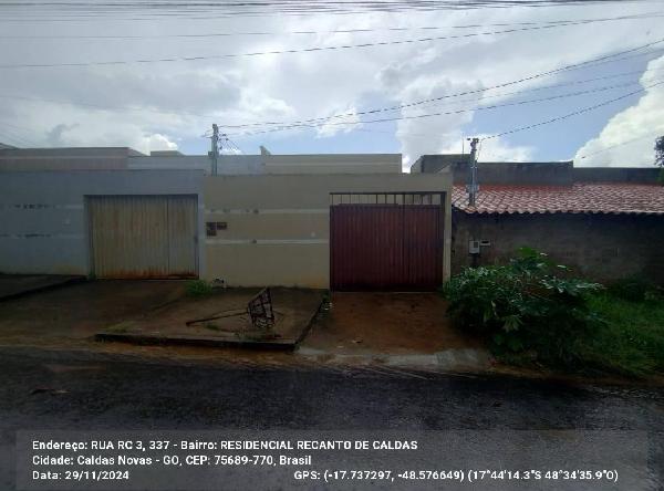 CALDAS NOVAS – RESIDENCIAL RECANTO DE CALDAS