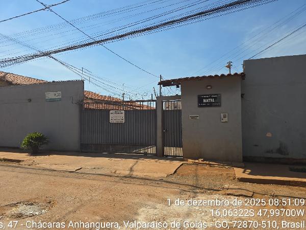 VALPARAISO DE GOIAS – SETOR DE CHACARAS ANHANGUERA C