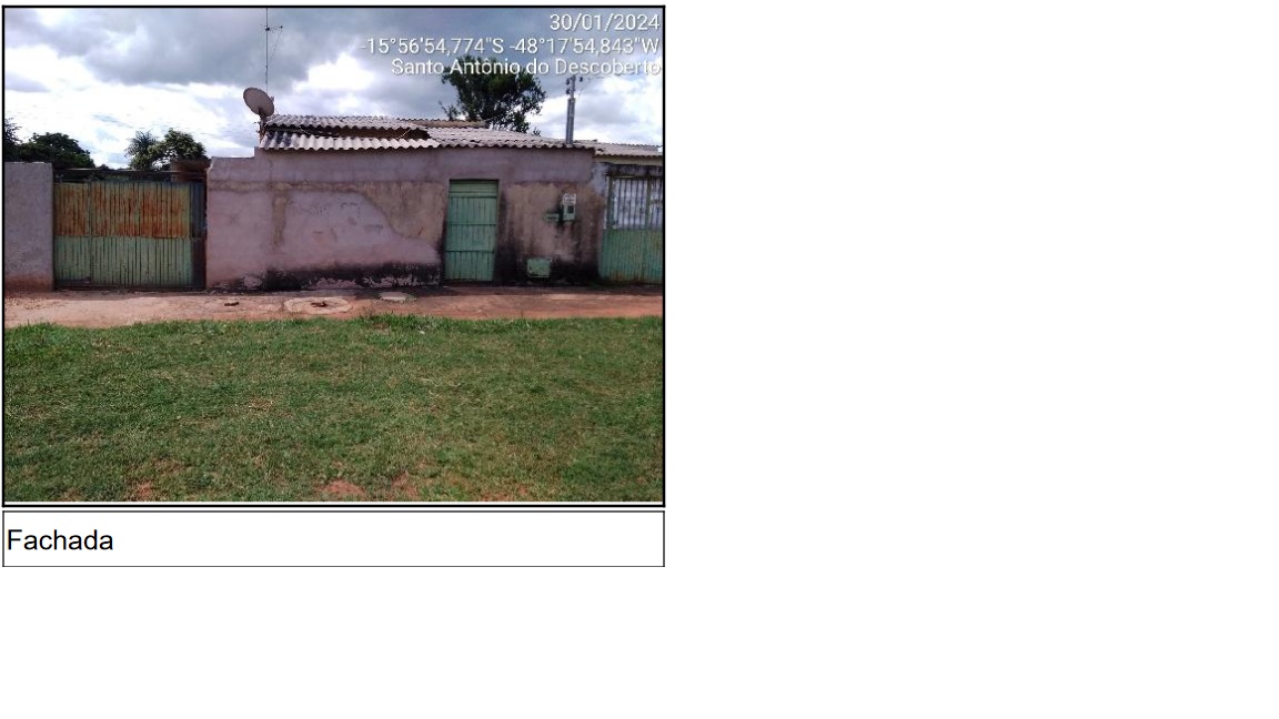 SANTO ANTONIO DO DESCOBERTO – JARDIM ANA BEATRIZ I